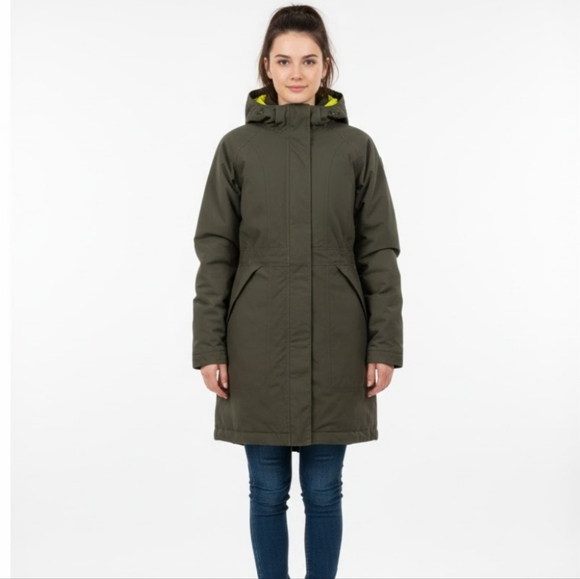 The North Face Jackets & Blazers - THE NORTH FACE Women's XS Down Fill Parka Waterproof Hooded Army Green